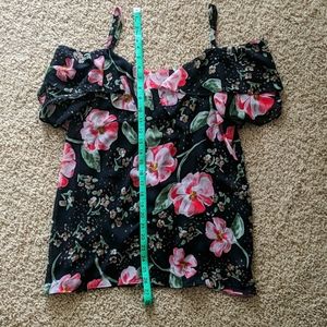 Cabi 5220 floral blouse S